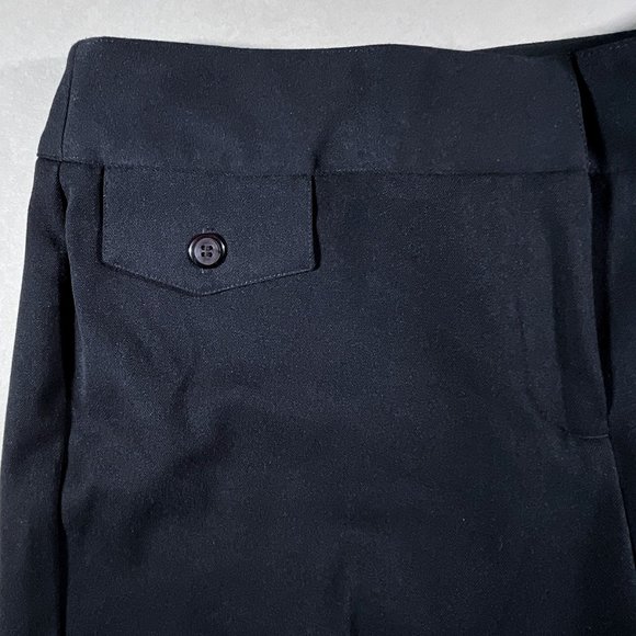 NWT Style & Co Black Stretch Bermuda Ends At Or Near‎ The Knee Shorts Size 4 - Picture 7 of 15